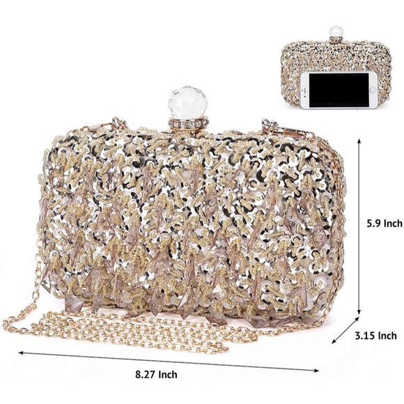 Women Wedding Clutch - Picture 5 of 11